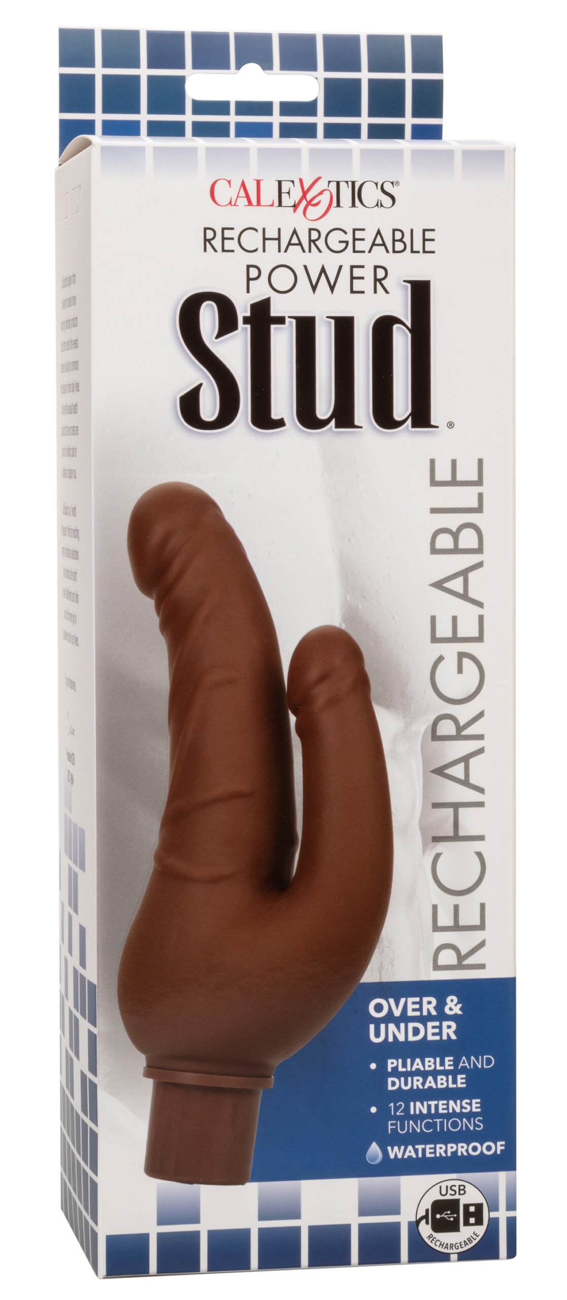 rechargeable power stud over and under brown