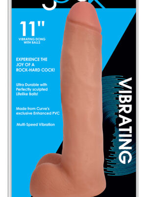 jock 11 inch vibrating dong with balls jock 11 inch vibrating dong with balls