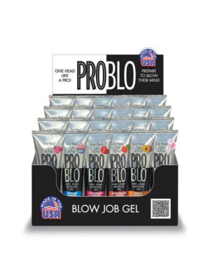 problo oral pleasure gel display of 24pcs problo oral pleasure gel display of 24pcs