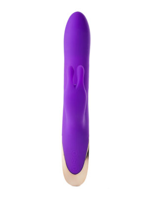 karlin usb rechargeable 10 function rabbit vibrator purple