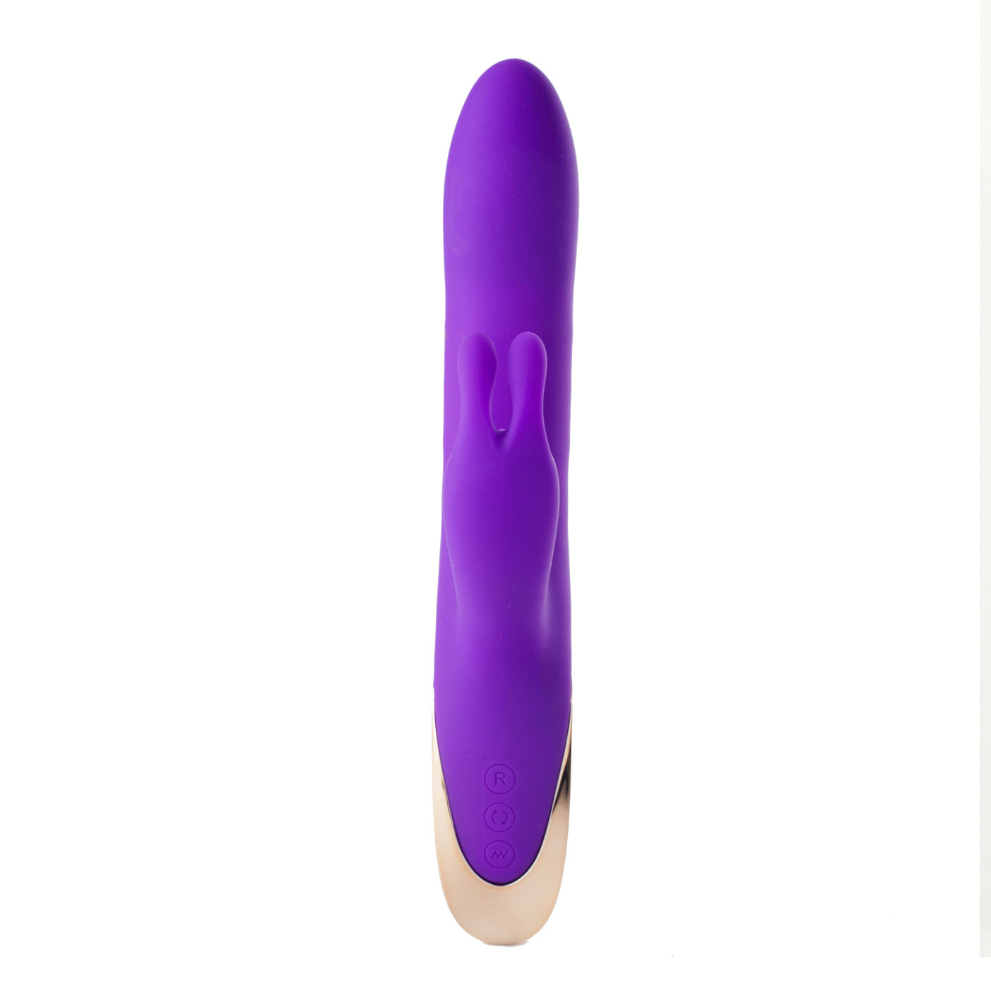 karlin usb rechargeable 10 function rabbit vibrator purple
