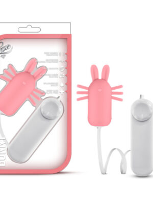 luxe bunny bullet with silicone sleeve pink