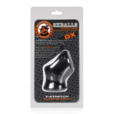 unit x stretch ball stretcher atomic jock black