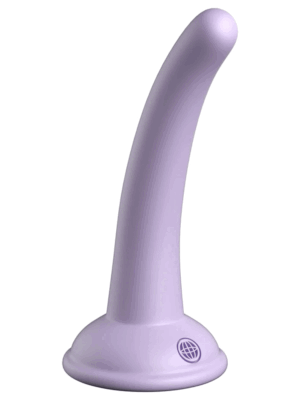 dillio platinum curious five 5 inch dildo purple