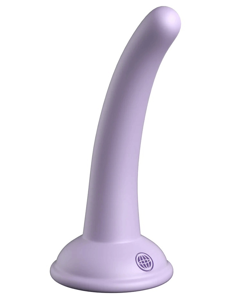 dillio platinum curious five 5 inch dildo purple