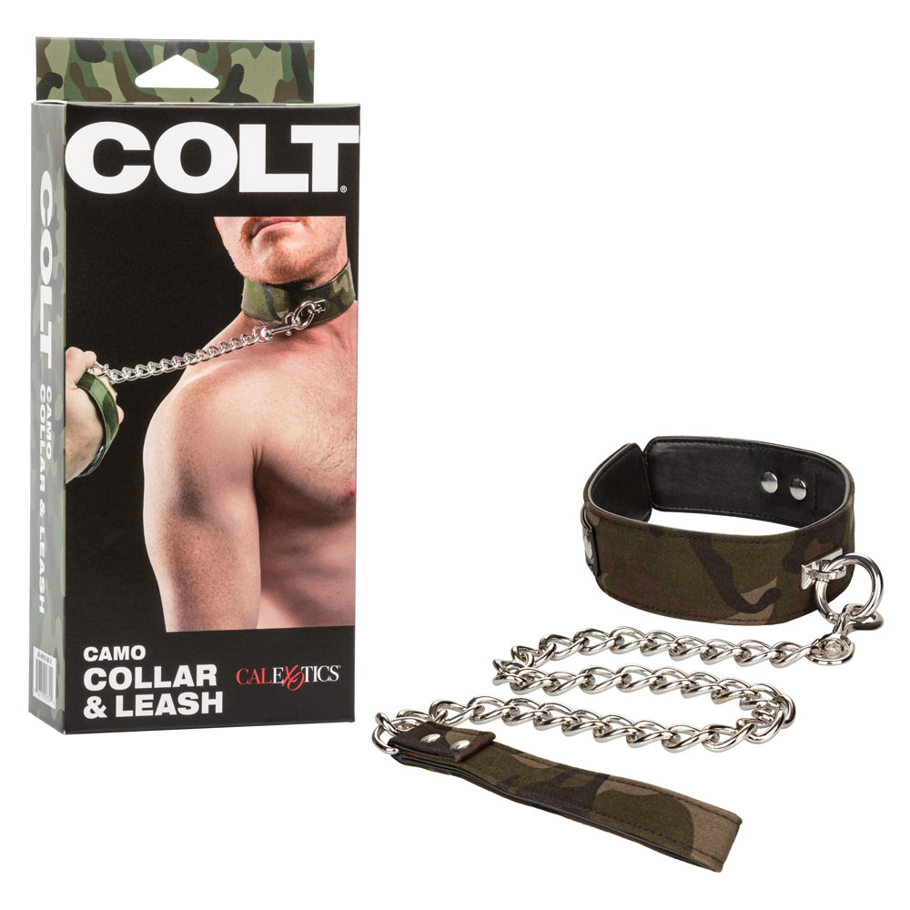colt camo collar and leash