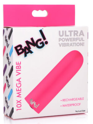 10x mega vibrator pink