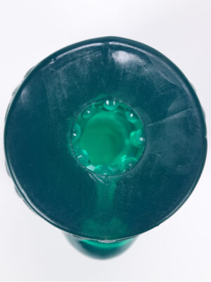 blaze vibrating male masturbator 420 series green