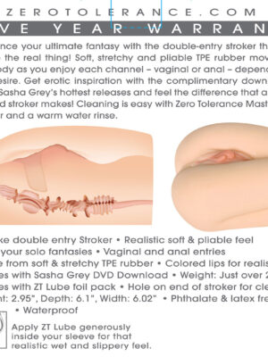 sasha grey movie download with realistic vagina and ass stroker