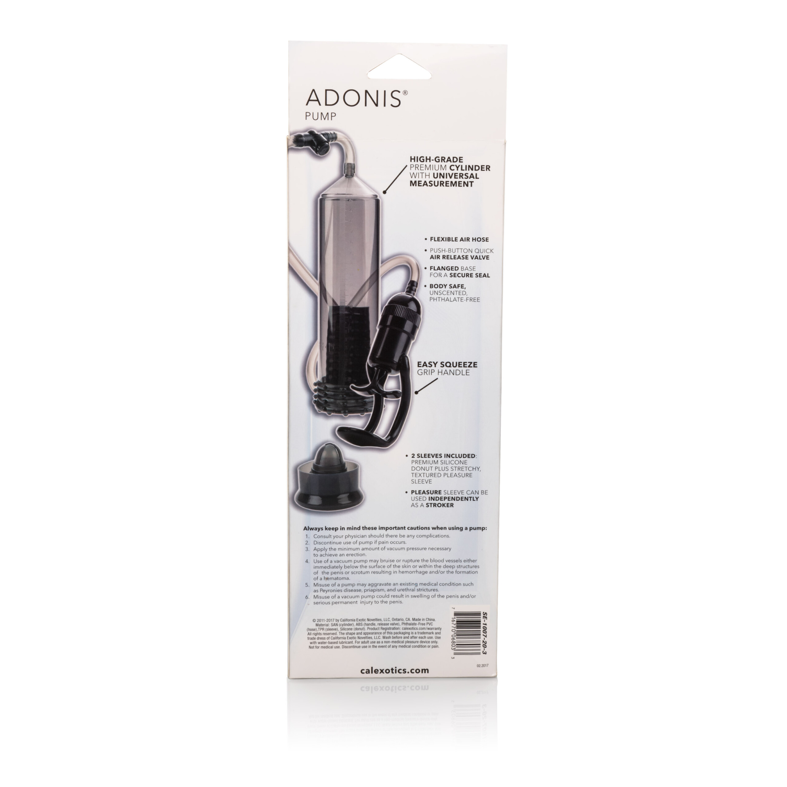 adonis pump smoke