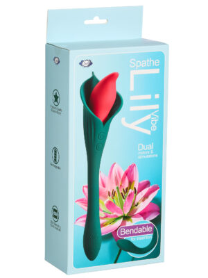 spathe lily vibe green blue