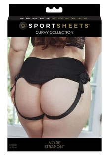 beginners strap on plus size black