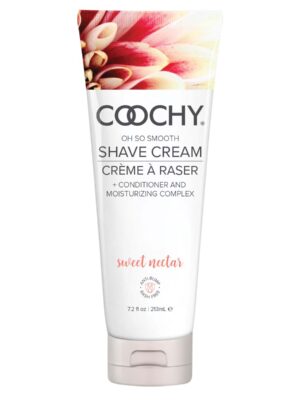 coochy shave cream sweet nectar 7.2 oz