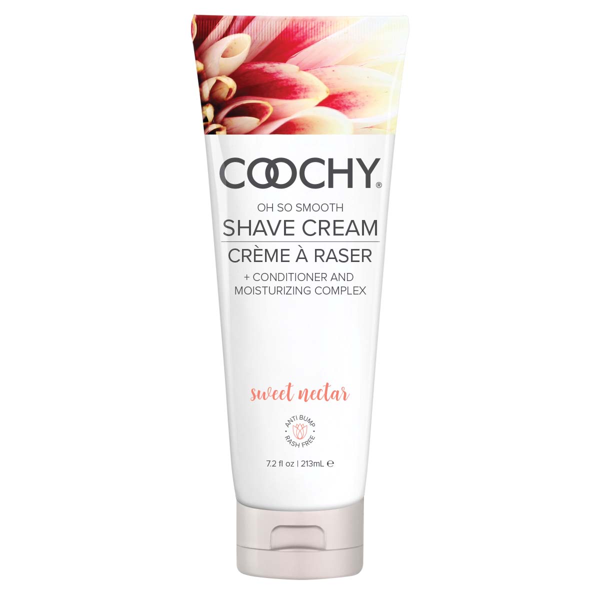 coochy shave cream sweet nectar 7.2 oz