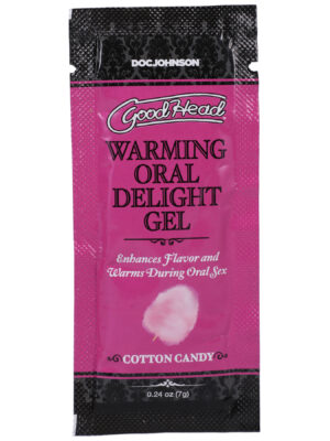 goodhead warming oral delight gel cotton candy 0.24 oz bulk