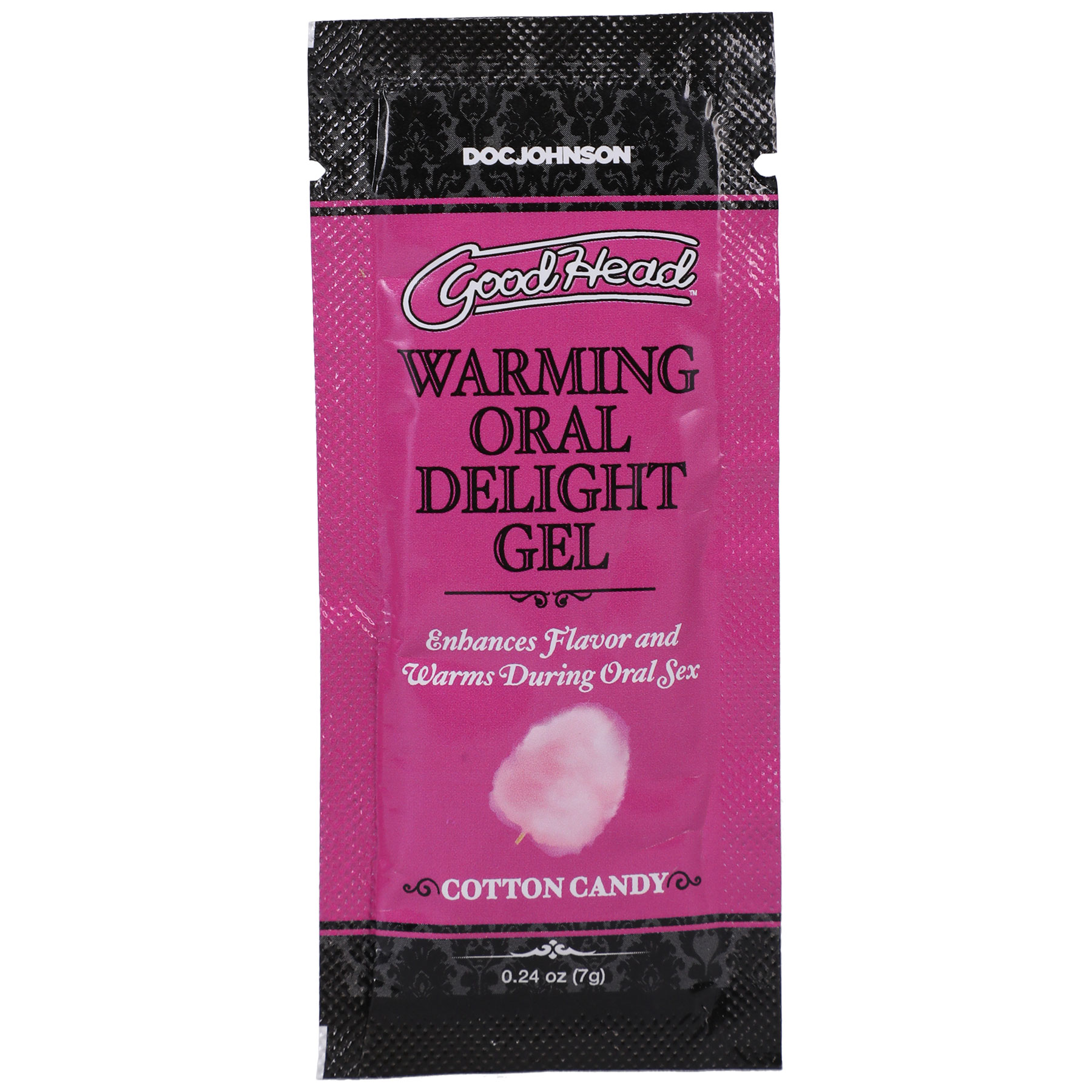 goodhead warming oral delight gel cotton candy 0.24 oz bulk