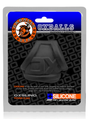 oxballs oxsling cocksling black oxballs oxsling cocksling black