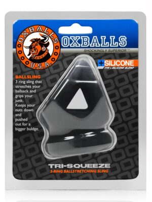 tri squeeze ball stretch sling black ice