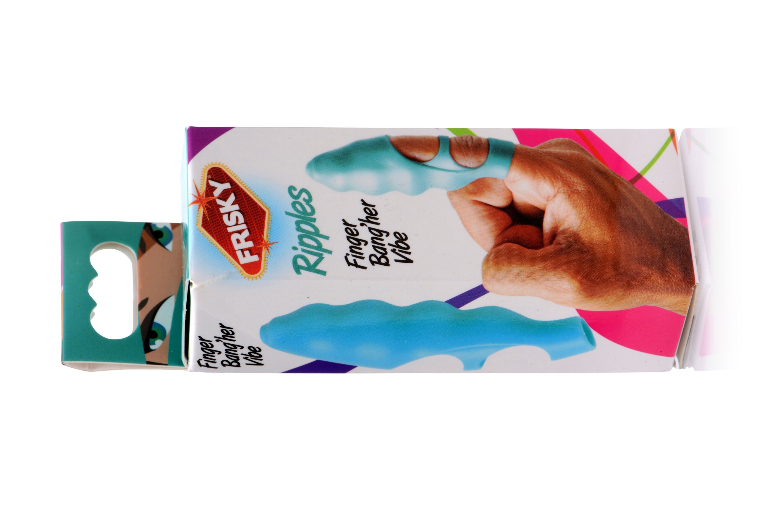 ripples finger bang her vibe teal