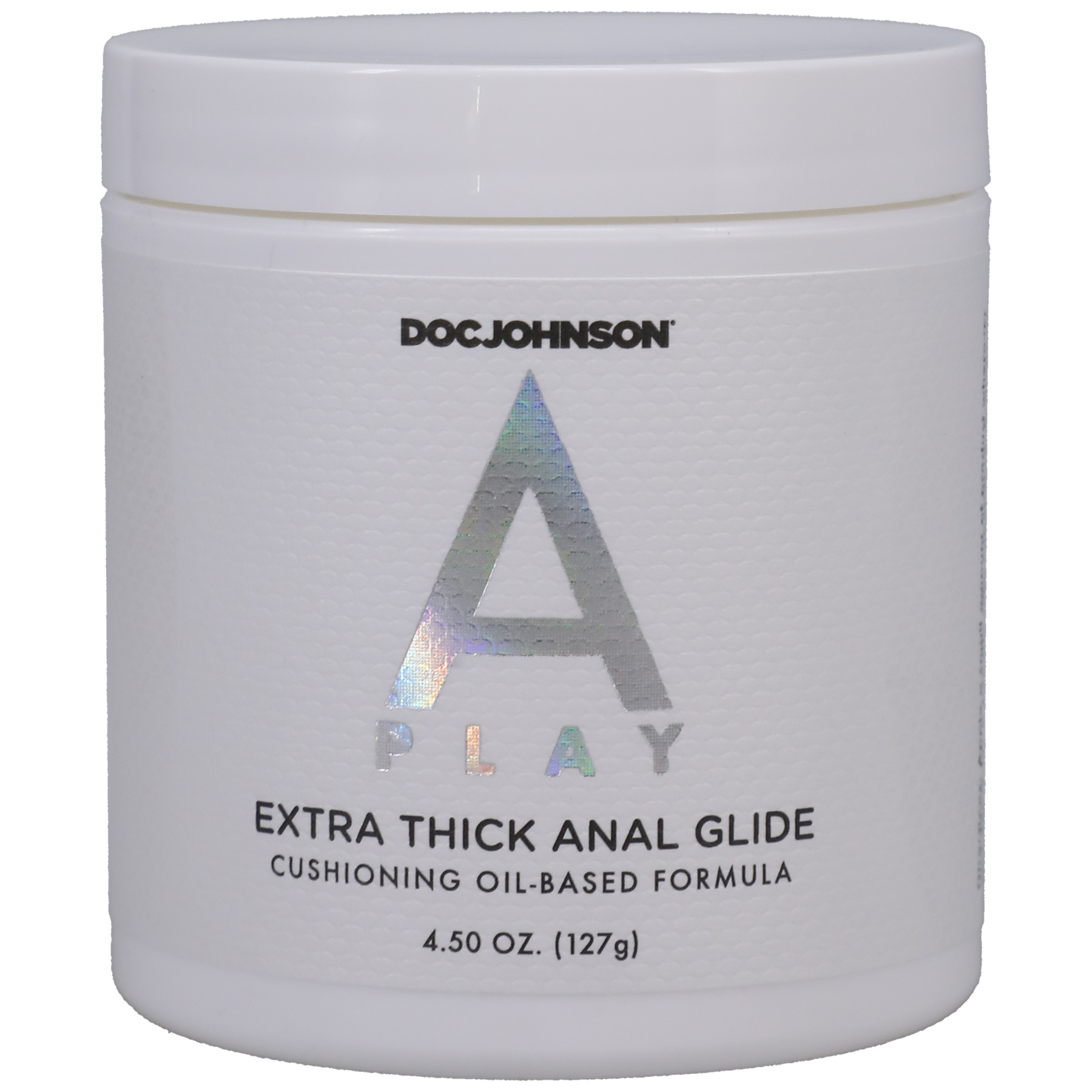 a play extra thick anal glide cushioning oil based formula 4.5 fl. oz. bulk