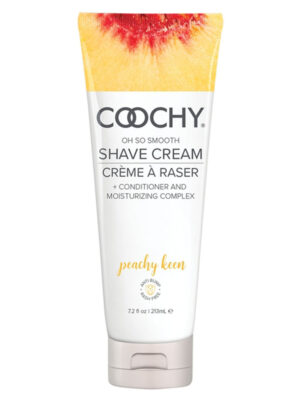 coochy oh so smooth shave cream peachy keen 7.2 fl oz 213ml