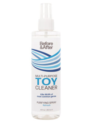 before and after spray toy cleaner 8 oz