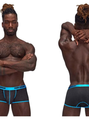 casanova uplift mini shorts large black/blue