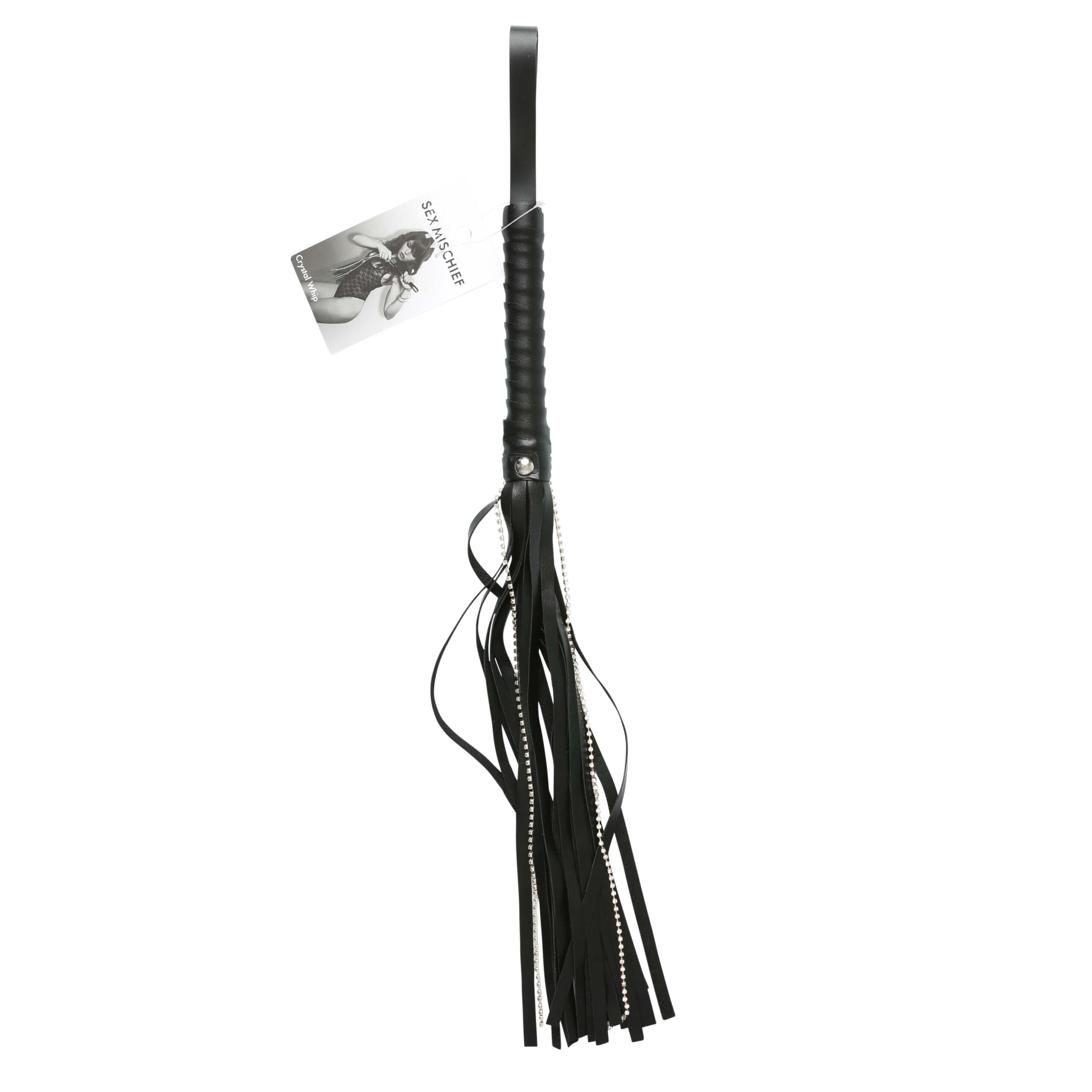 sex and mischief crystal whip black
