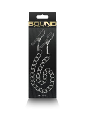 bound nipple clamps dc2 gunmetal bound nipple clamps dc2 gunmetal