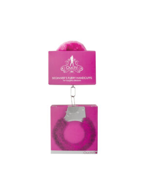 beginner's furry handcuffs pink beginner's furry handcuffs pink