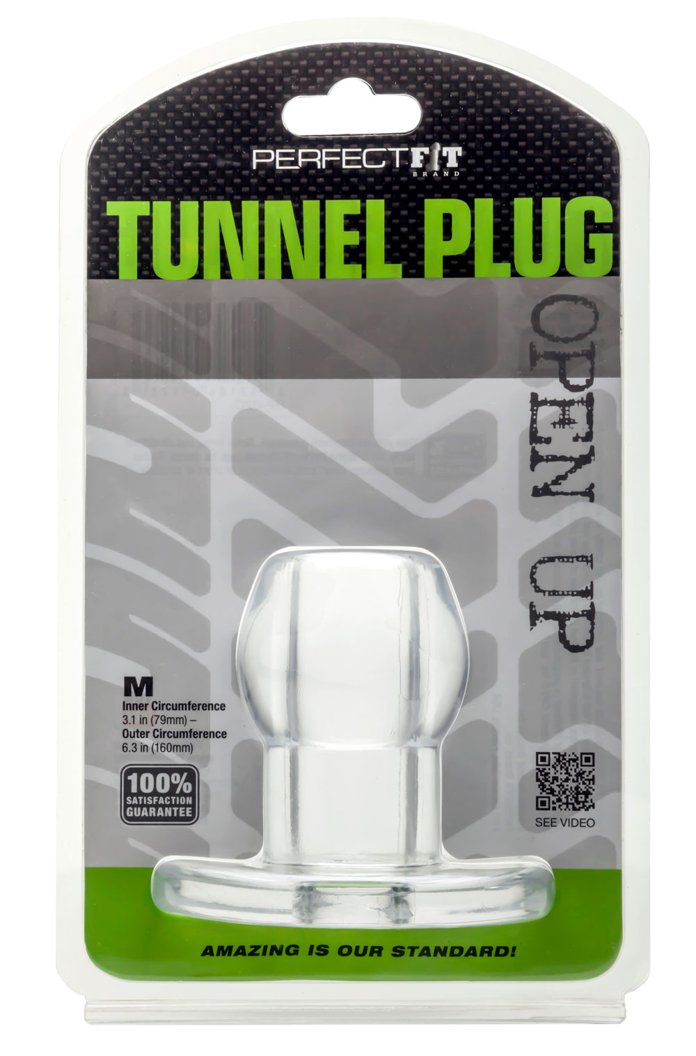 tunnel plug medium clear tunnel plug medium clear