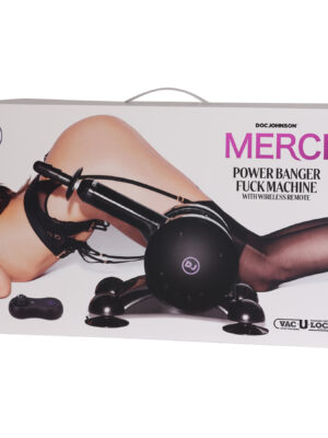 merci power banger fuck machine with wireless remote black