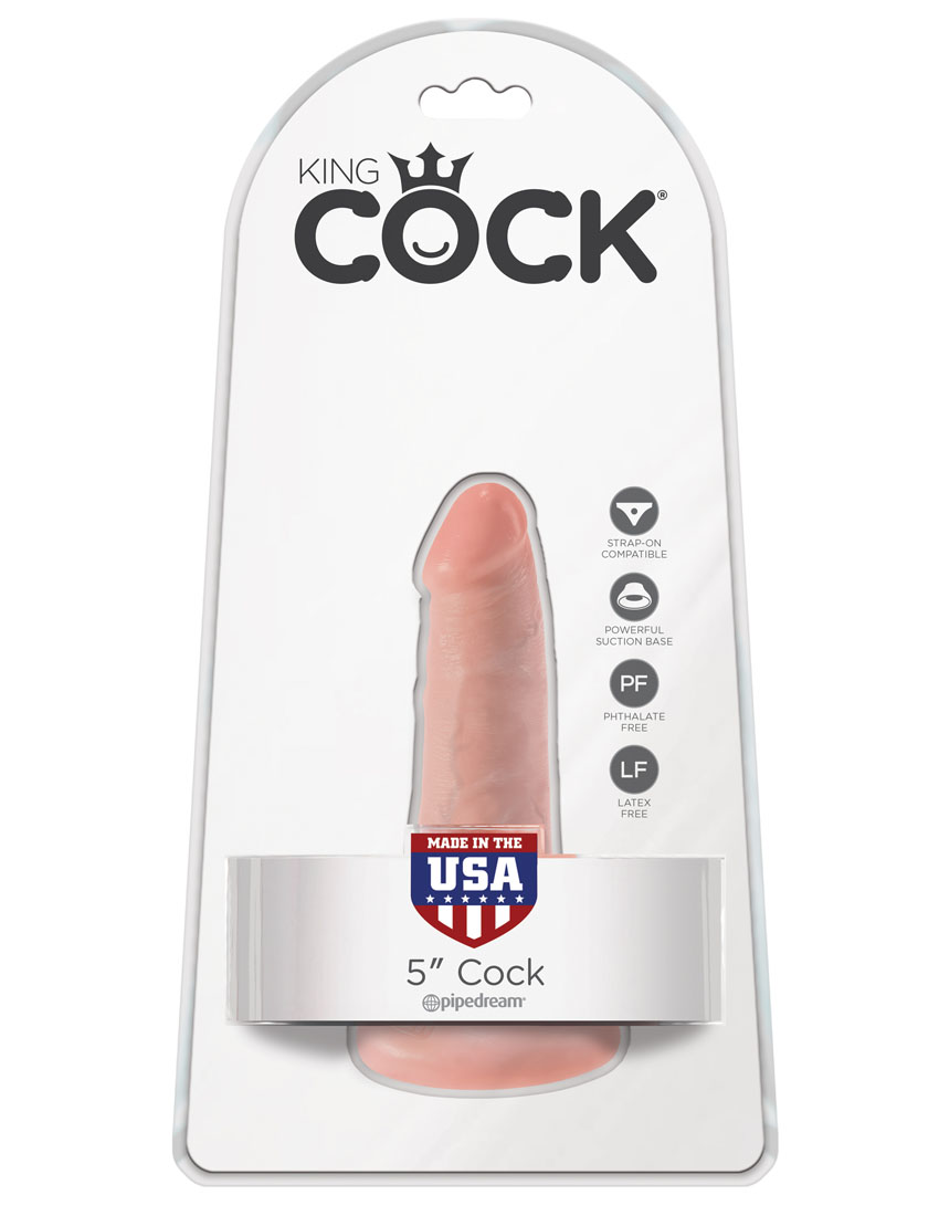 king cock 5 inch cock light