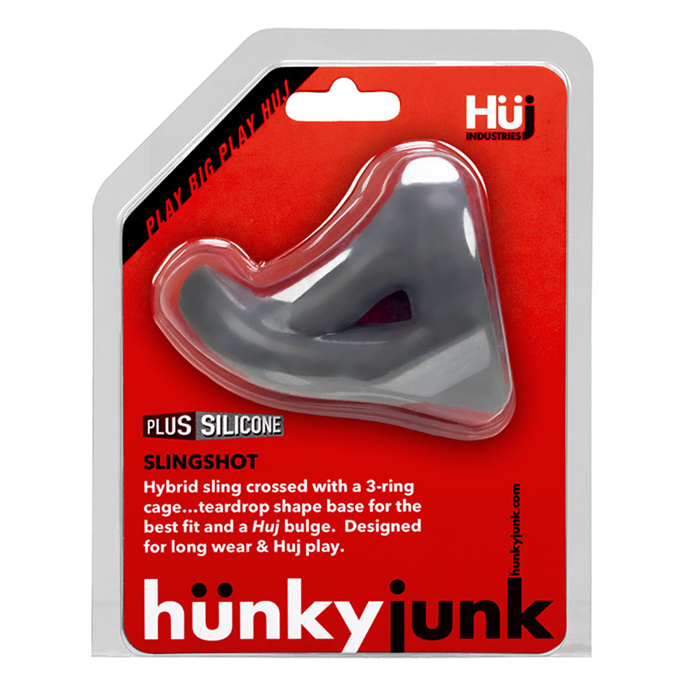 hunkyjunk slingshot 3 ring teardrop stone