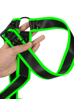 gladiator harness small/medium glow in the dark