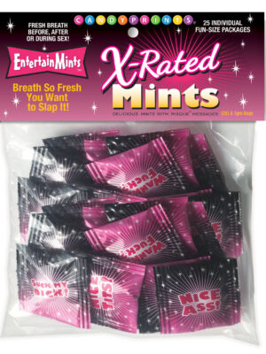 x rated mints bag of 25 individual fun size packages x rated mints bag of 25 individual fun size packages