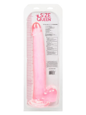 size queen 12 inch/30.5 cm pink size queen 12 inch/30.5 cm pink