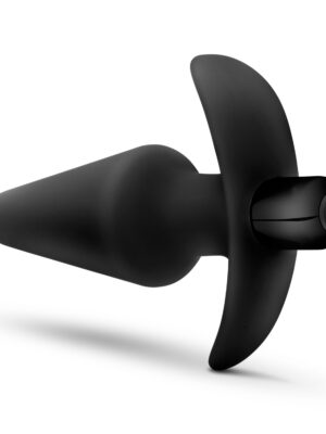 anal adventures platinum silicone vibrating plug black anal adventures platinum silicone vibrating plug black