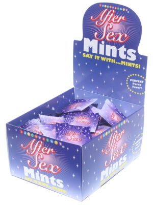 amazing after sex mints candy display 3.1g 100 bags amazing after sex mints candy display 3.1g 100 bags