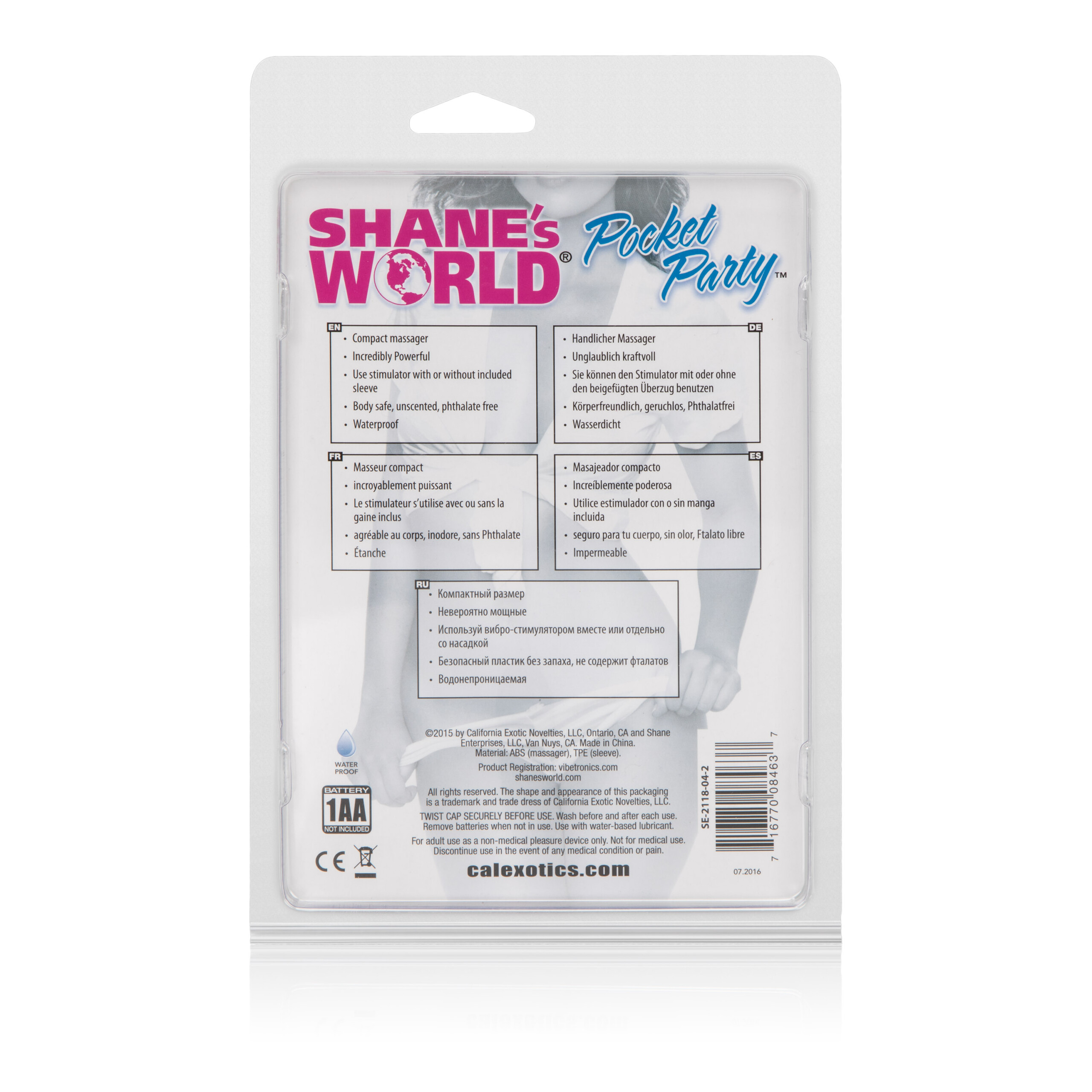 shanes world pocket party pink