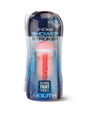 happy ending shower stroker mouth