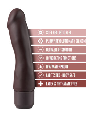 dr. skin silicone dr. steve 7 inch vibrating dildo brown dr. skin silicone dr. steve 7 inch vibrating dildo brown
