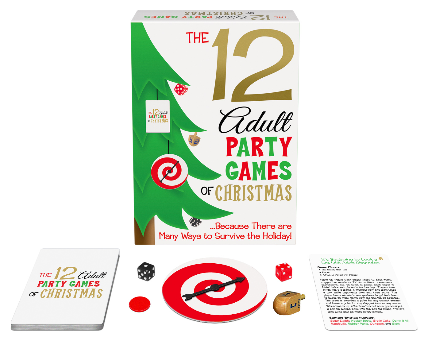 the 12 adult party games of christmas