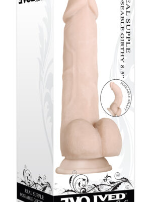real supple poseable girthy 8.5 inch real supple poseable girthy 8.5 inch