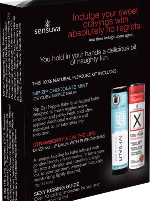 lips and nips pleasure kit chocolate strawberry
