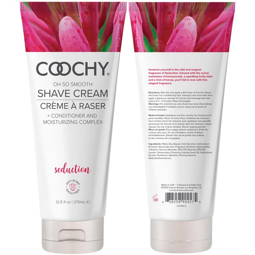 coochy oh so smooth shave cream seduction 12.5 oz coochy oh so smooth shave cream seduction 12.5 oz