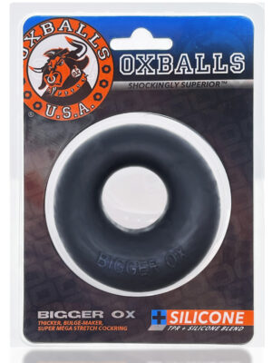 bigger ox cockring black ice
