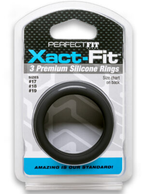 xact fit 3 premium silicone rings #17, #18, #19