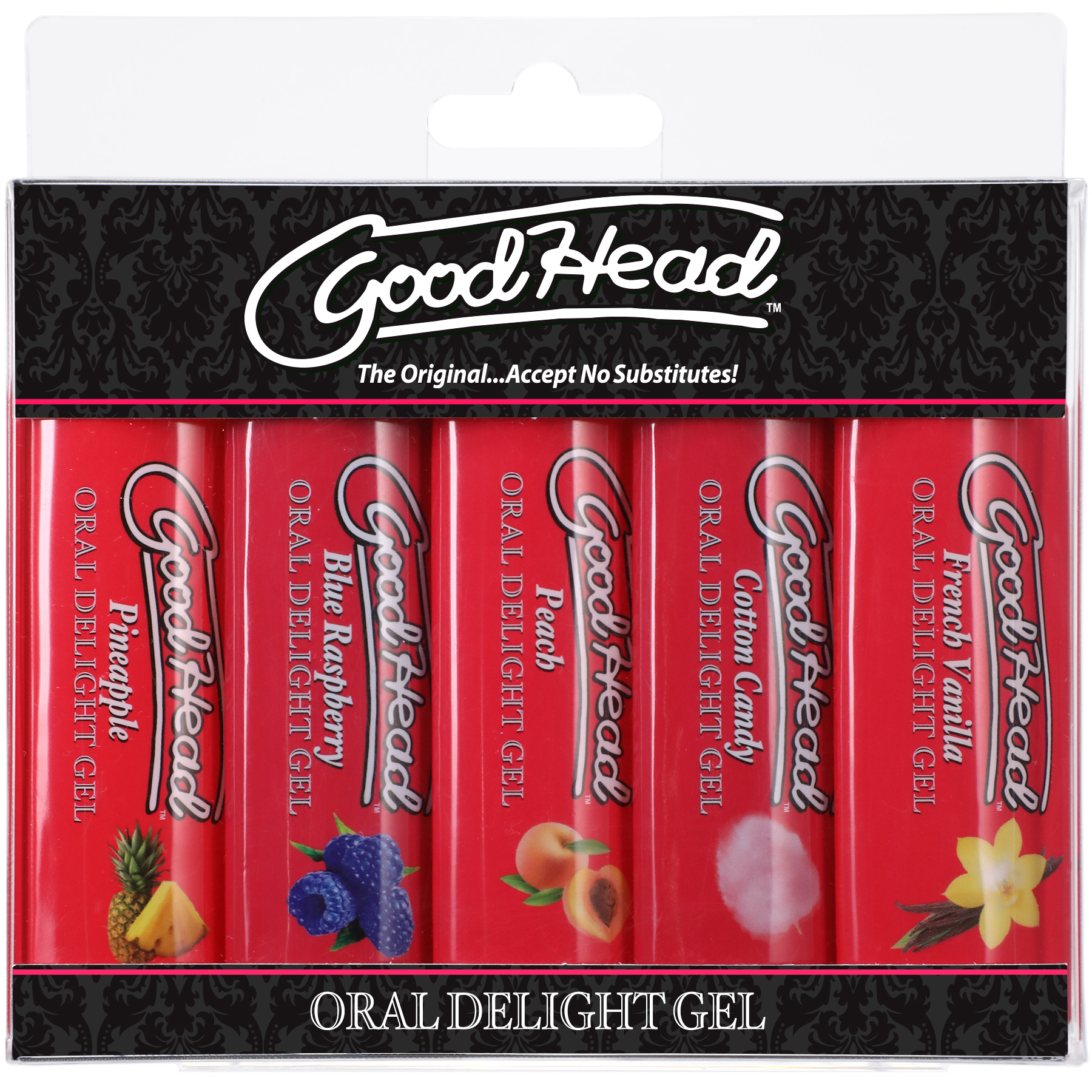 goodhead oral delight gel 5 pack 1 oz.