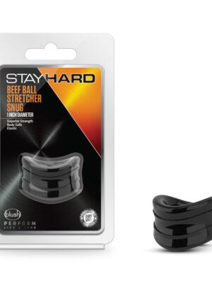 stay hard beef ball stretcher snug 1 inch diameter black